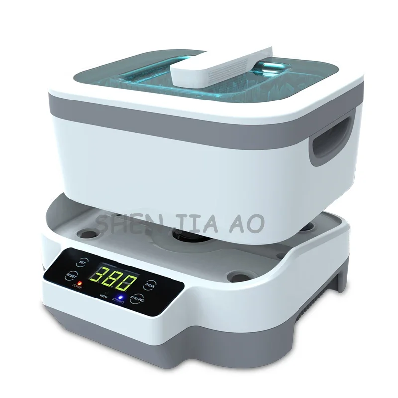 JP-1200 Ultrasonic Cleaning Machine 1.2L Small Split Type Household Glasses Jewelry Watch Ultrasonic Cleaner Washing 110/220V