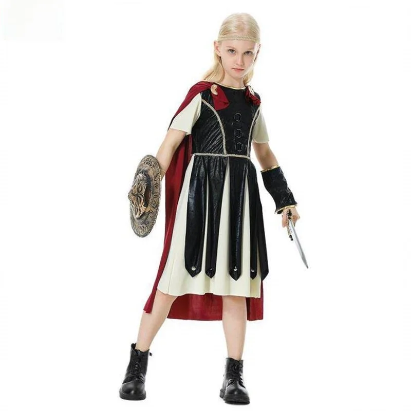 

Halloween Ancient Roman Armor Viking Costume Cosplay Women's Fashionable Theatrical Stage National Wear Winter 2015