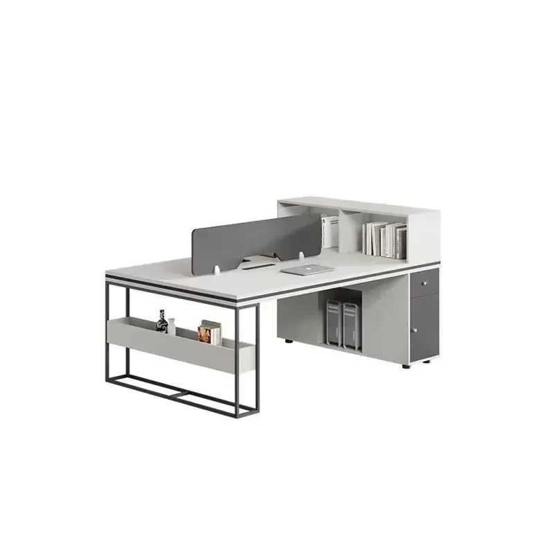 

Reliable Computer Staff Office Desks Employee Modern Simplicity Combination Office Desks Multiple Seats Bureau Meuble Equipment