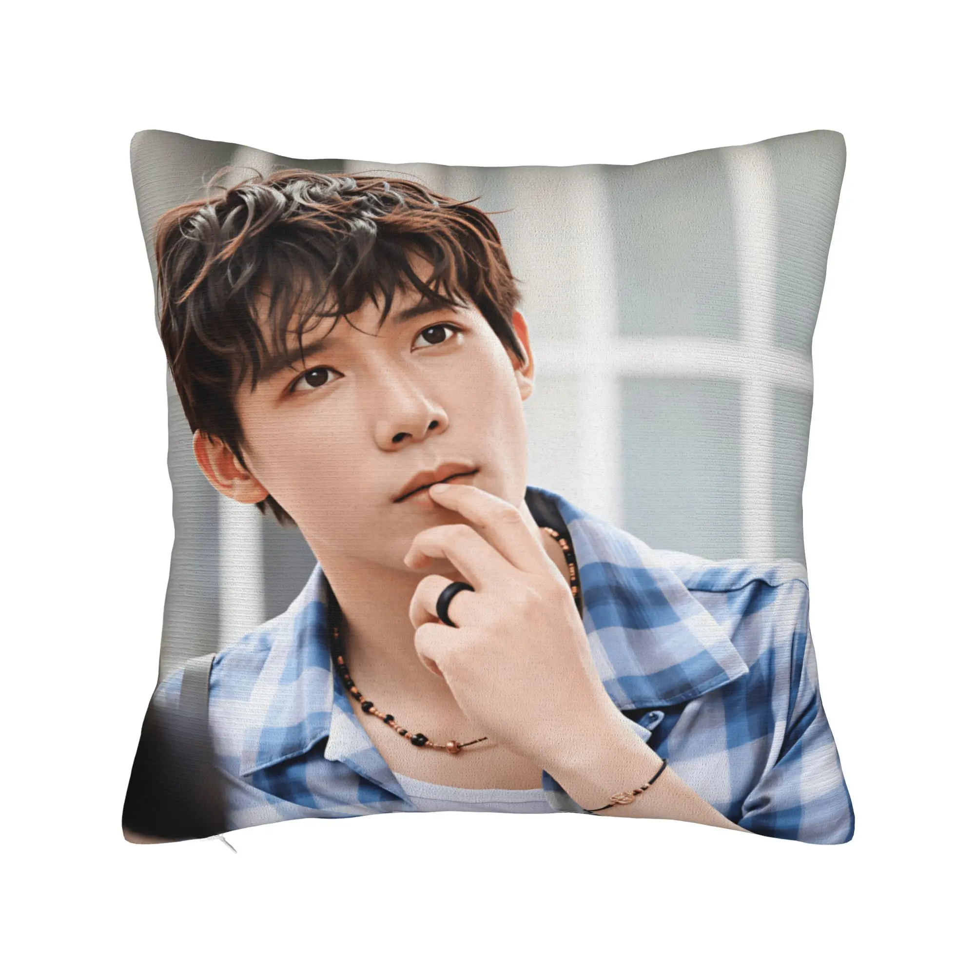 Wang Anyu Actor Pillow Case  Fashion Pillow Cover Comfy Pillowcases For Office Car Home Decor