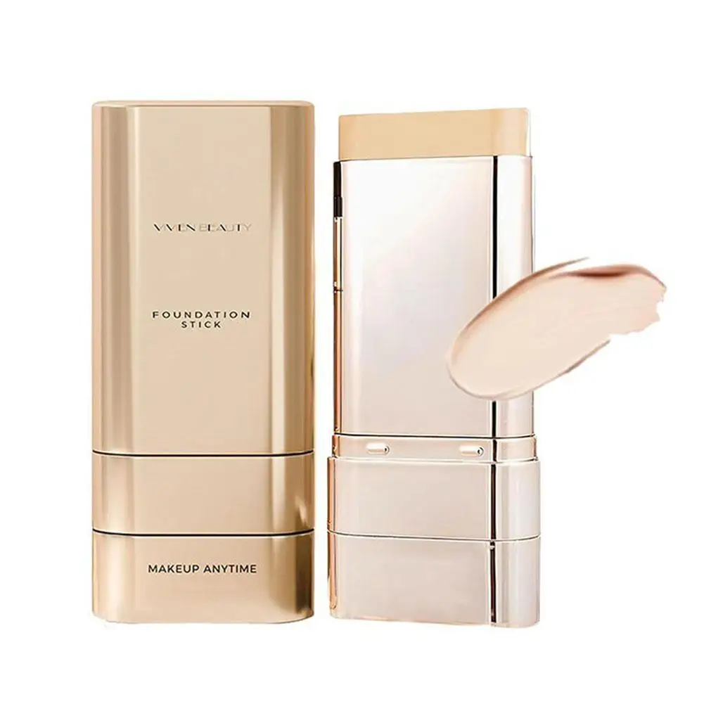 Stick per contorno fondotinta viso 3 colori Penna per trucco snellente bronzer correttore leggero a lunga tenuta