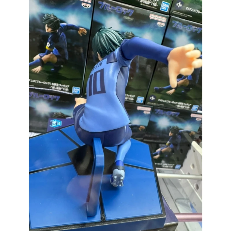 

Original Bandai Anime Figure BLUE LOCK Rin Itoshi FIGURE(TBA) Action Figure Banpresto Toys 16cm Model Doll Collector
