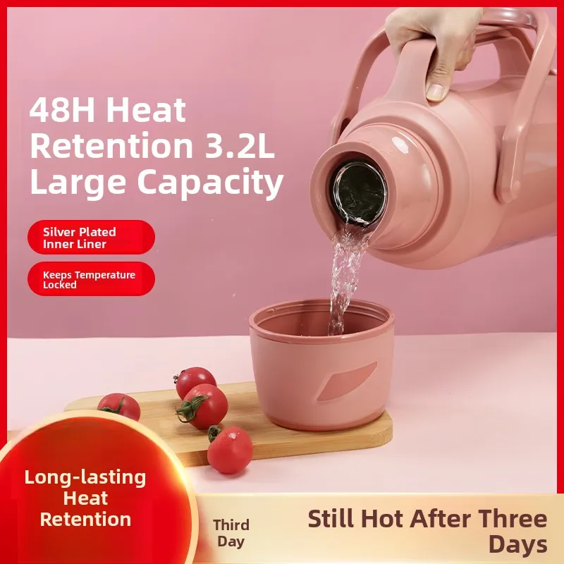 Thermosteel Warm Water Bottle Student Dormitory Use Insulated Bottle Home Use Outer  Hot Water Pot Warm Flask Water Bottle