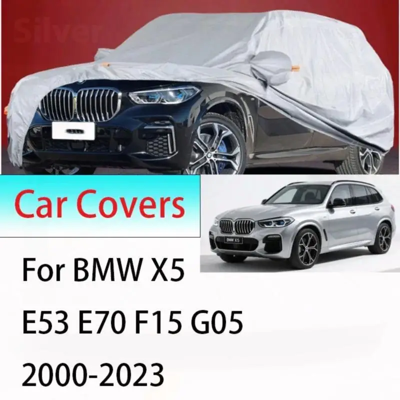 

For Outdoor Protection for BMW X5 2000 2023 Snow Sunshade Waterproof Dustproof Car Covers