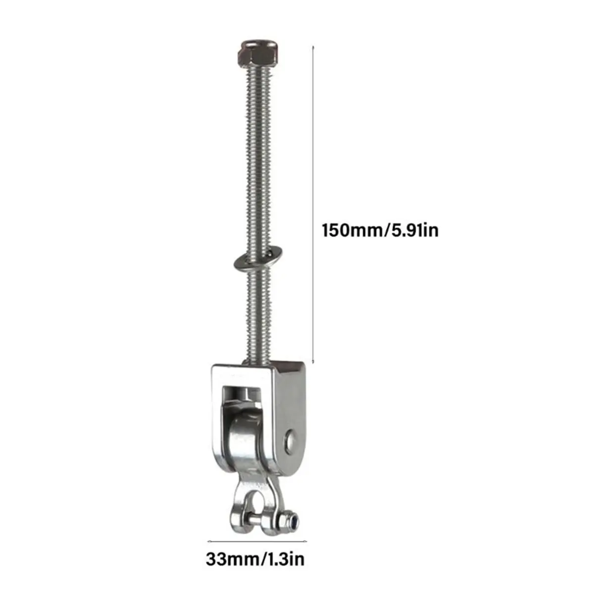 

Hanging Bolts Hammock Swing Hanger, Stainless Steel Mounting Bearing Hook for Playground Chair Yoga Rope Punching Bag