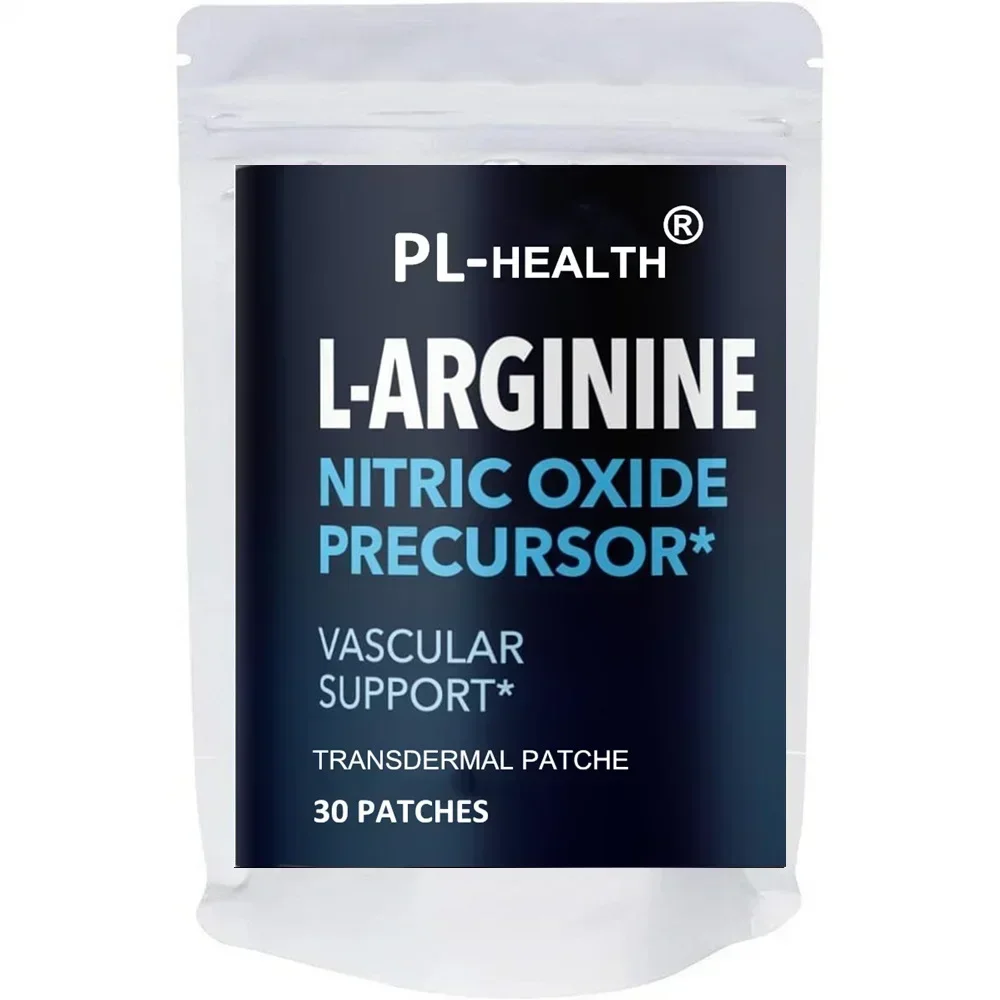 

30 Patches L-Arginine for Men L-Arginine L-Citrulline Complex with Beet Root for Male Health Transdermal Patches