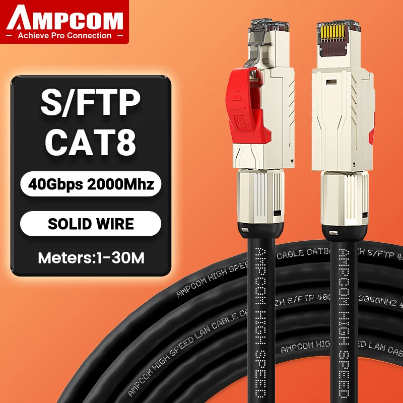 Variant: CAT8 Black 22AWG