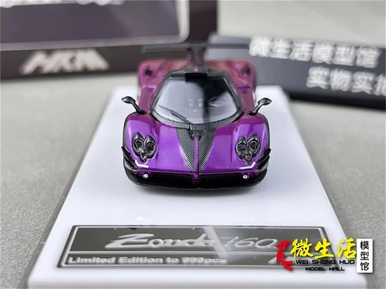 

HKM Premium 1/64 Zonda 760, литая под давлением, ограниченная серия, полностью открытая коллекционная модель автомобиля из сплава