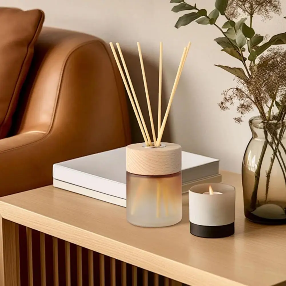Hotel Refill Sticks Replacement Reed Sticks 10 Pcs Fiber Diffuser Replacement Sticks Essential Oil Refill for Home Bathroom
