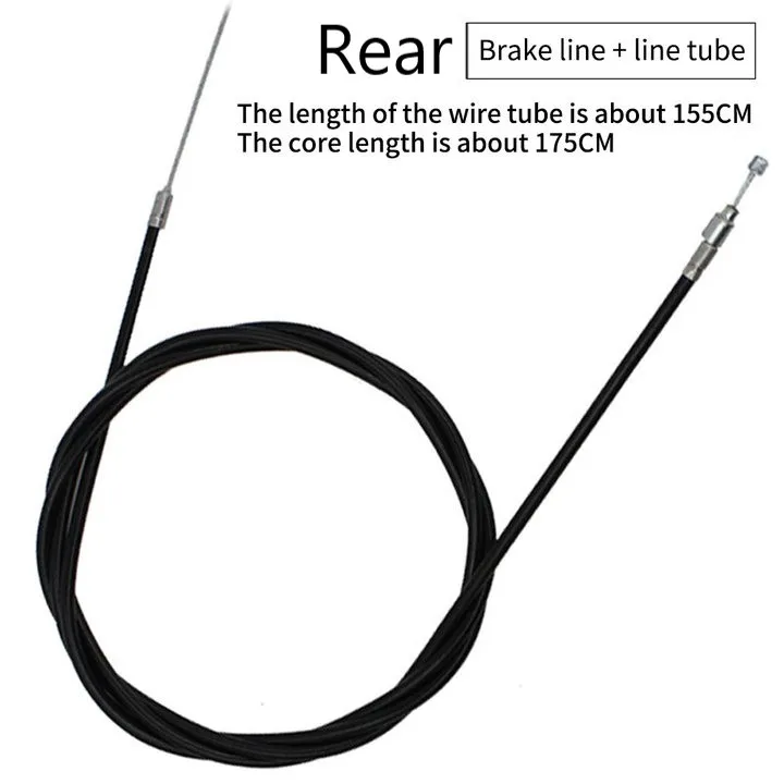 Bicycle Brake Cable Wire Bike Front And Rear Brake Stainless Steel Brake Cable&Housing 75-175cm Front And Rear Brake Wire