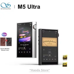 SHANLING M5 Ultra Hi-Res Audio Portable Music Player MP3 AK4191EQ AK4499EX chips Bluetooth 5.2 LDAC PCM768 DSD512