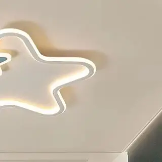 

Креативный светодиодный потолочный светильник Creative Stars для детской комнаты, для мальчиков и девочек, люстра для спальни, освещение для детской комнаты