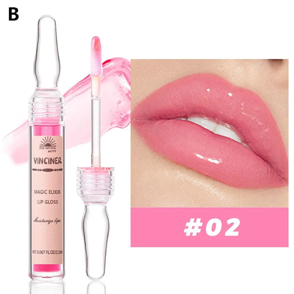 6 สี Lip Plumping GLOSS Instant Lip Plumper Extreme Serum เซ็กซี่ Volume อวบผลิตภัณฑ์ริมฝีปากเกาหลี Moisturizing แต่งหน้า Oi N0P9