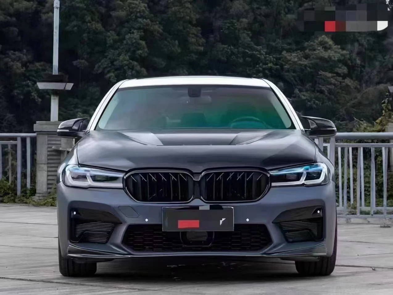 Good Auto Facelift Refit Body Kit for  5 Series F10 2010-2017 Update to Racing M5 G30 Style Front+Rear Bumper Assembly Skirt