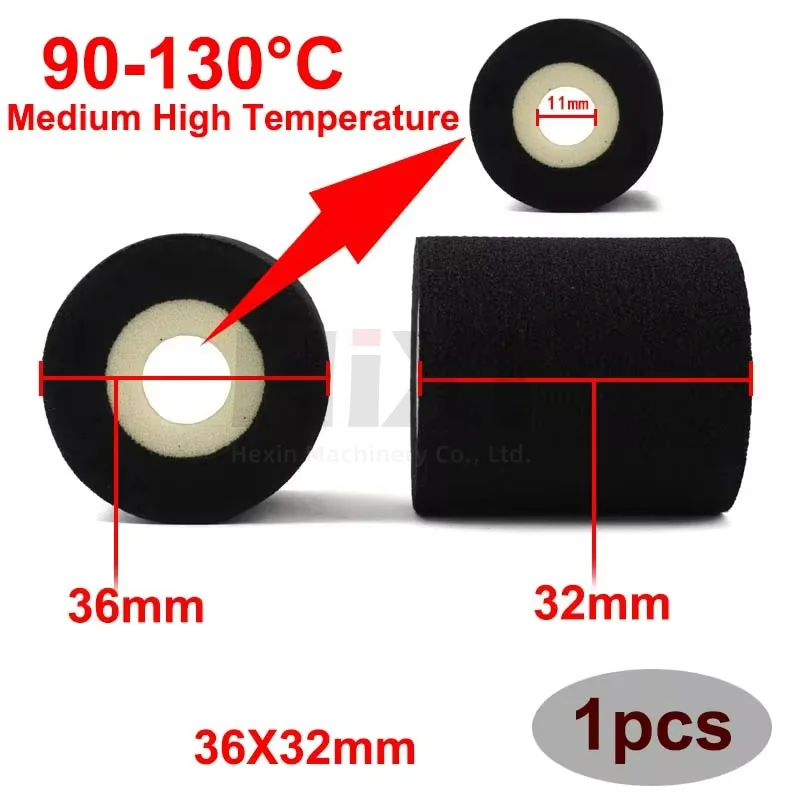 Hot Stamp Coder ลูกกลิ้งหมึก,ล้อหมึกแข็งสําหรับ Coding เครื่องซีล,MY380F, DK1000, DK1100,36 32 16 35 40
