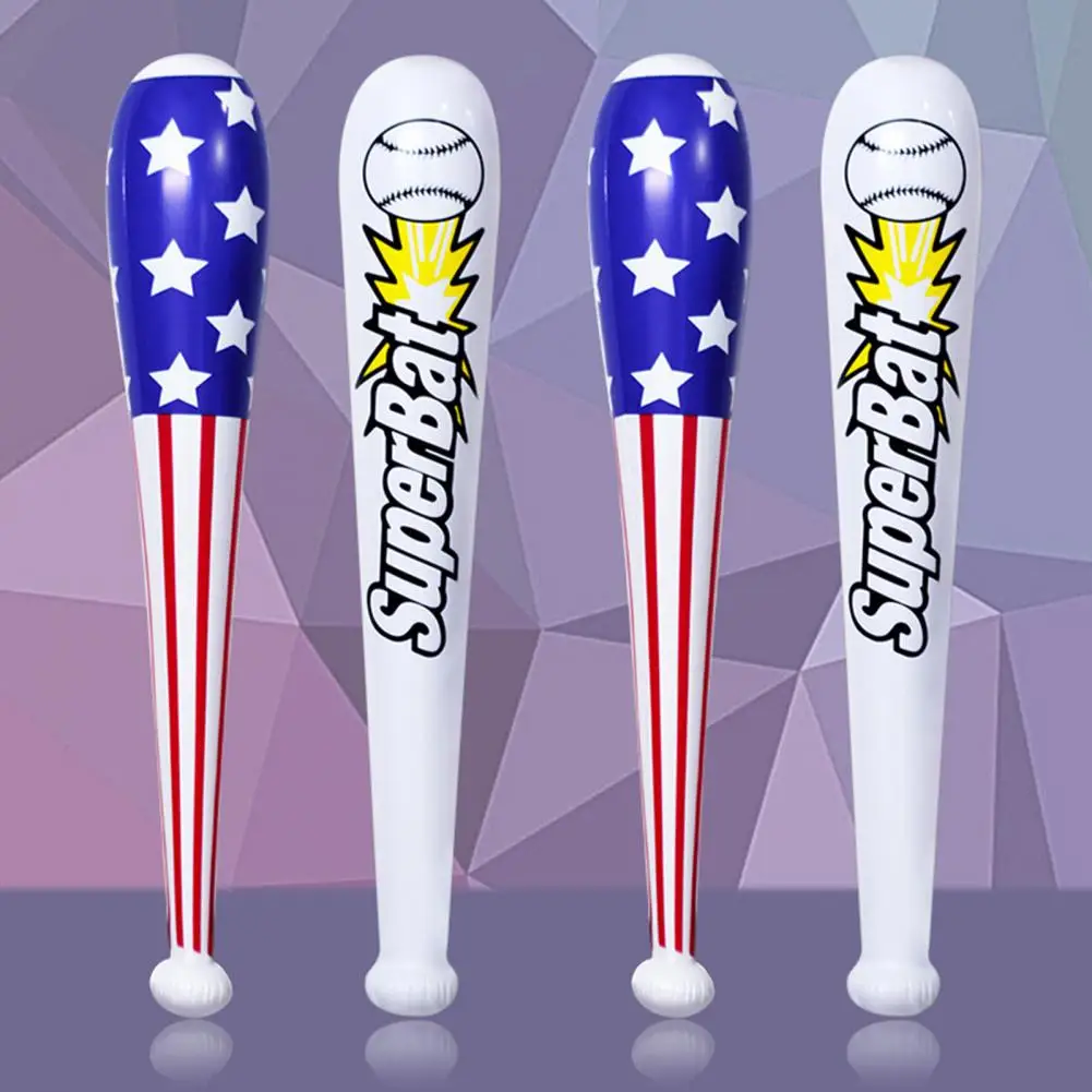 Fashion Flag Stick  Clear Print Exquisite Workmanship Inflatable Baseball Bat  Inflatable Flag Stick Hammer