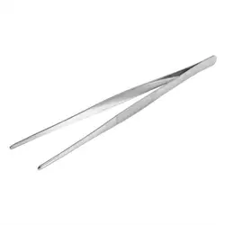 16/20/25/30cm Food Tongs Tweezers Stainless Steel Long Barbecue BBQ Tool Kitchen Tweezer Picnic Meat Barbecue Cooking Tool