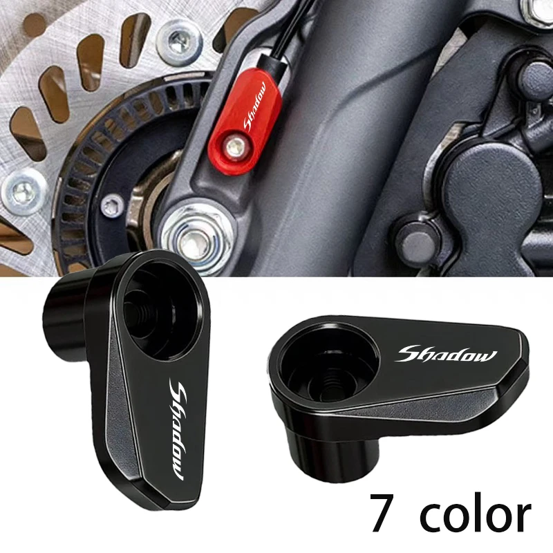 Protetor de Sensor ABS para Roda Dianteira e Traseira de Motocicleta para Honda Shadow 400 600 700 750 Aero Black Spirit C2 800 1100 Hot