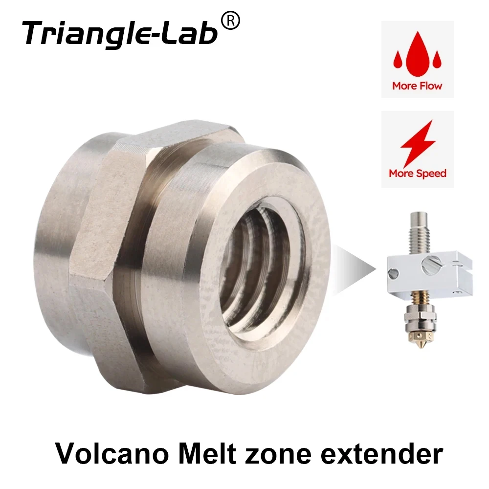 Trianglelab-Prolongateur de zone de fusion constants ique, compatible avec Rapido Hotend, imprimante 3D