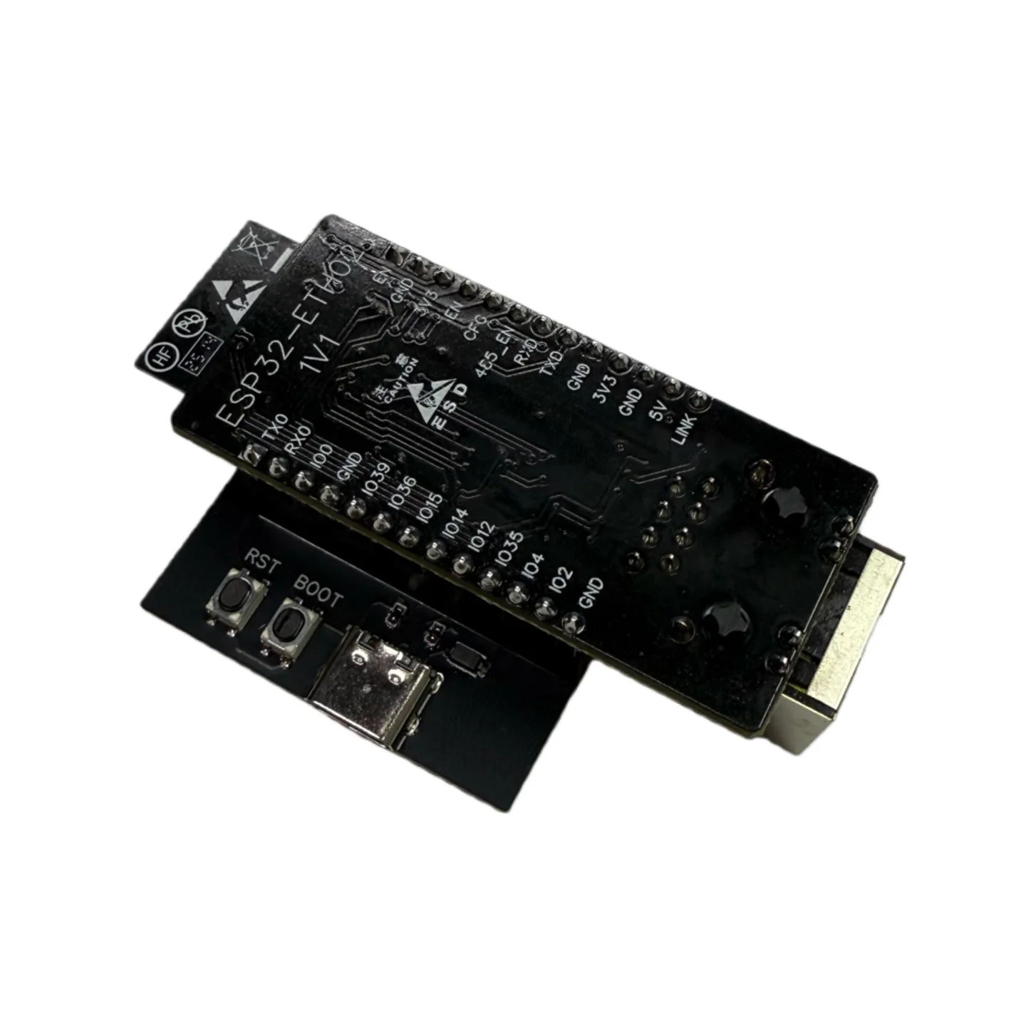 La dernière carte adaptateur WT32-ETH01 ESP32-ETH02 est facile et rapide à utiliser avec une puce de pilote USB CH340C