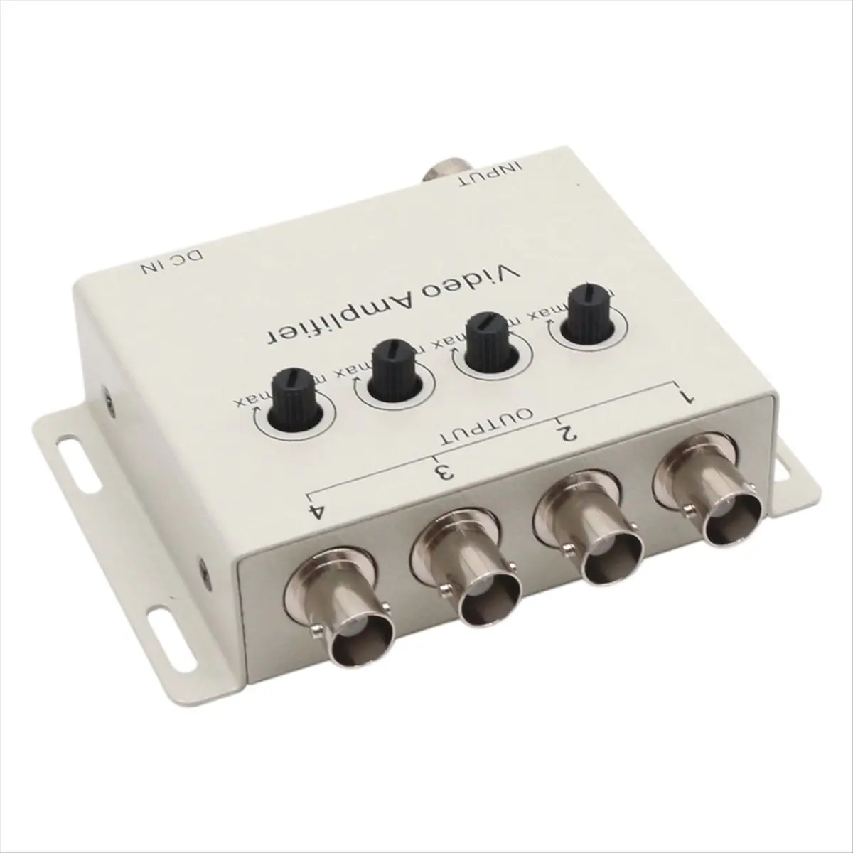 A40I Video Amplifier 4 Channel Video Amplifier Splitter with Adjustment for CVBS Composite Video on-Board Screen EU PLUG