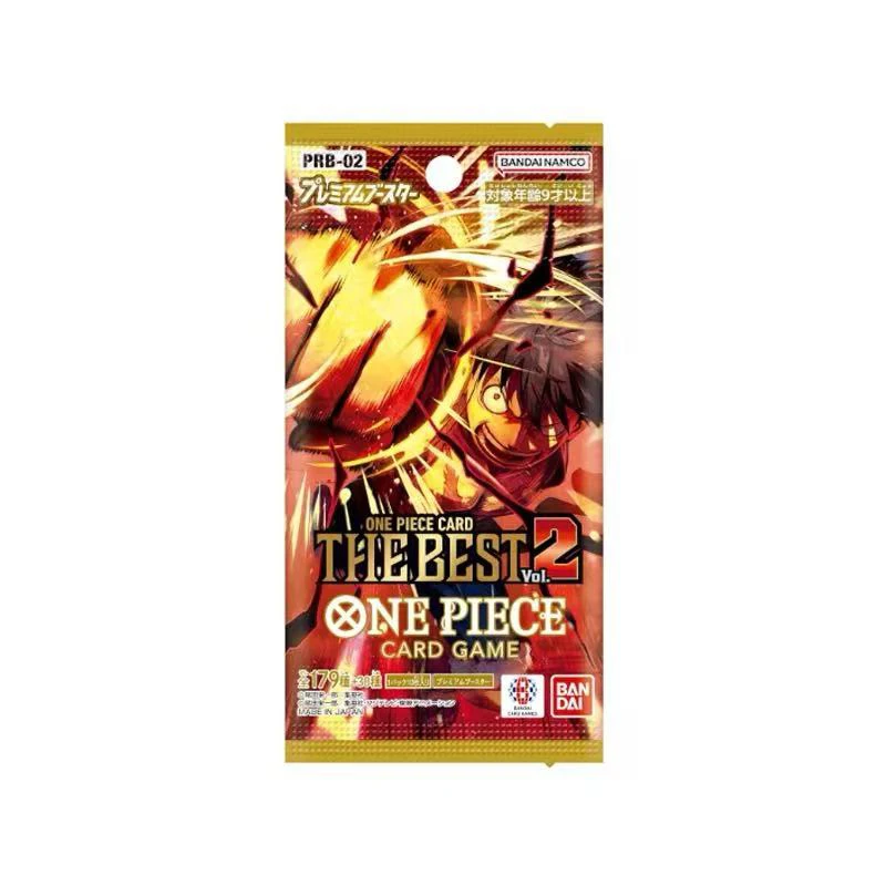 One Piece PRB-02 Japanese Edition Japanese-Language Card Deluxe Booster Pack Popular Reprint OPCG One Piece Cards