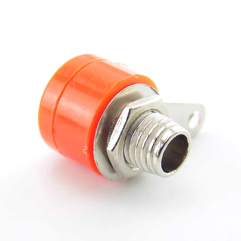 Banana Plug Female Male Connector Plug 4mm Banana Socket Female Insert Connector Nickel Plated DIY F2