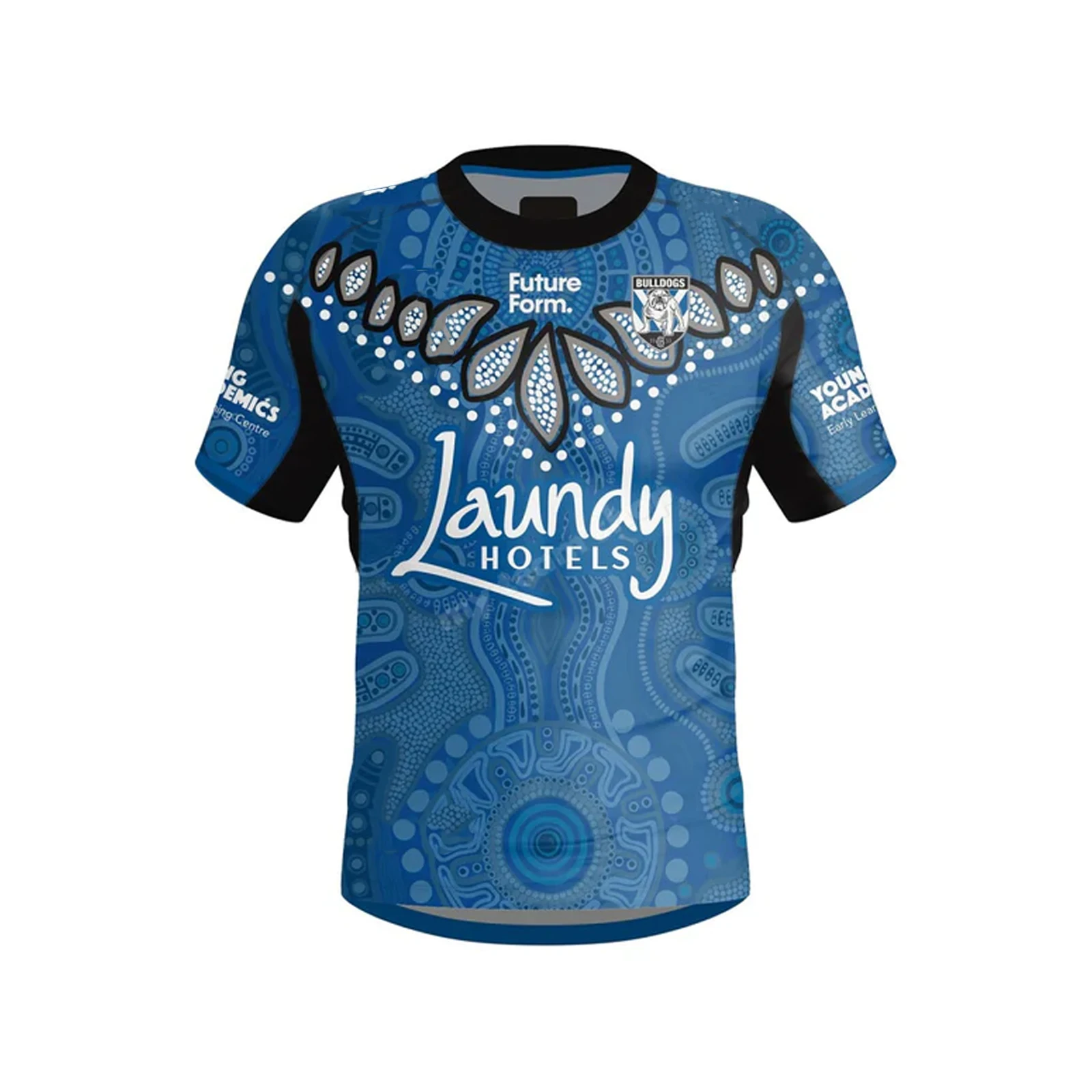 

2024 Bankstown Bulldogs Men's Replica Indigenous Rugby Jersey