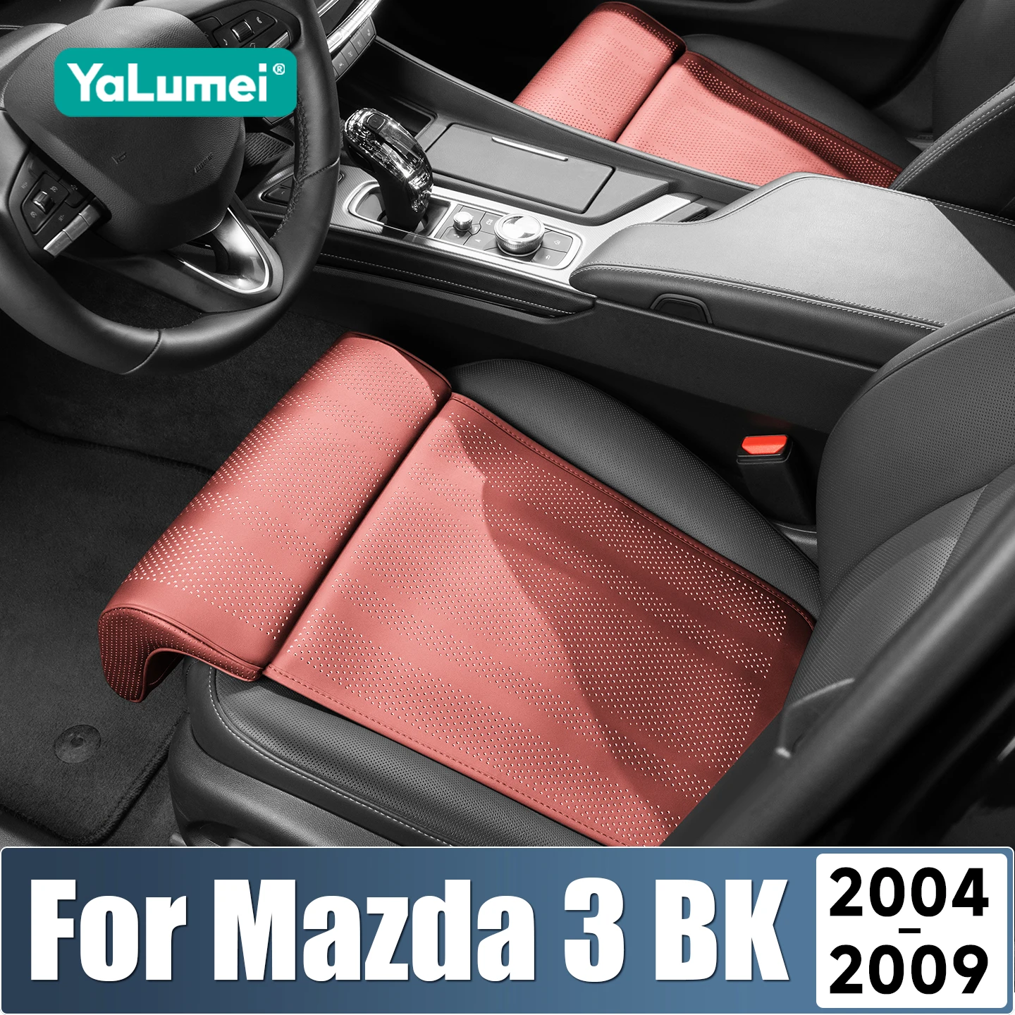 

For Mazda 3 BK Hatchback Sedan 2004 2005 2006 2007 2008 2009 Car Driver Seat Leg Support Extension Cushion Mat Footrest Pad