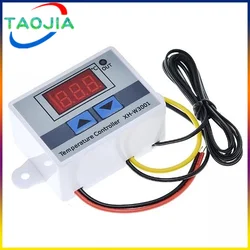 XH-W3002 Temperature Controller AC110V-220V DC12V/24V LED Digital Control Thermostat Microcomputer Switch Thermoregulator Sensor