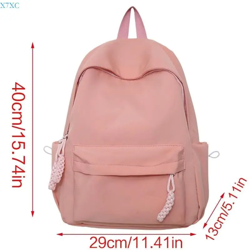 X7XC Stylish and Practical Backpack Nylon Rucksack Suitable for School or Getaways