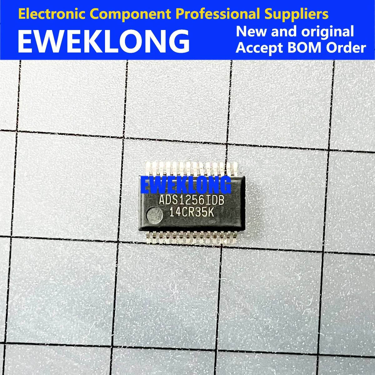 2 uds ADS1256IDBR SSOP20 ADS1256I código de marcado ADS1256IDB componente IC Chip