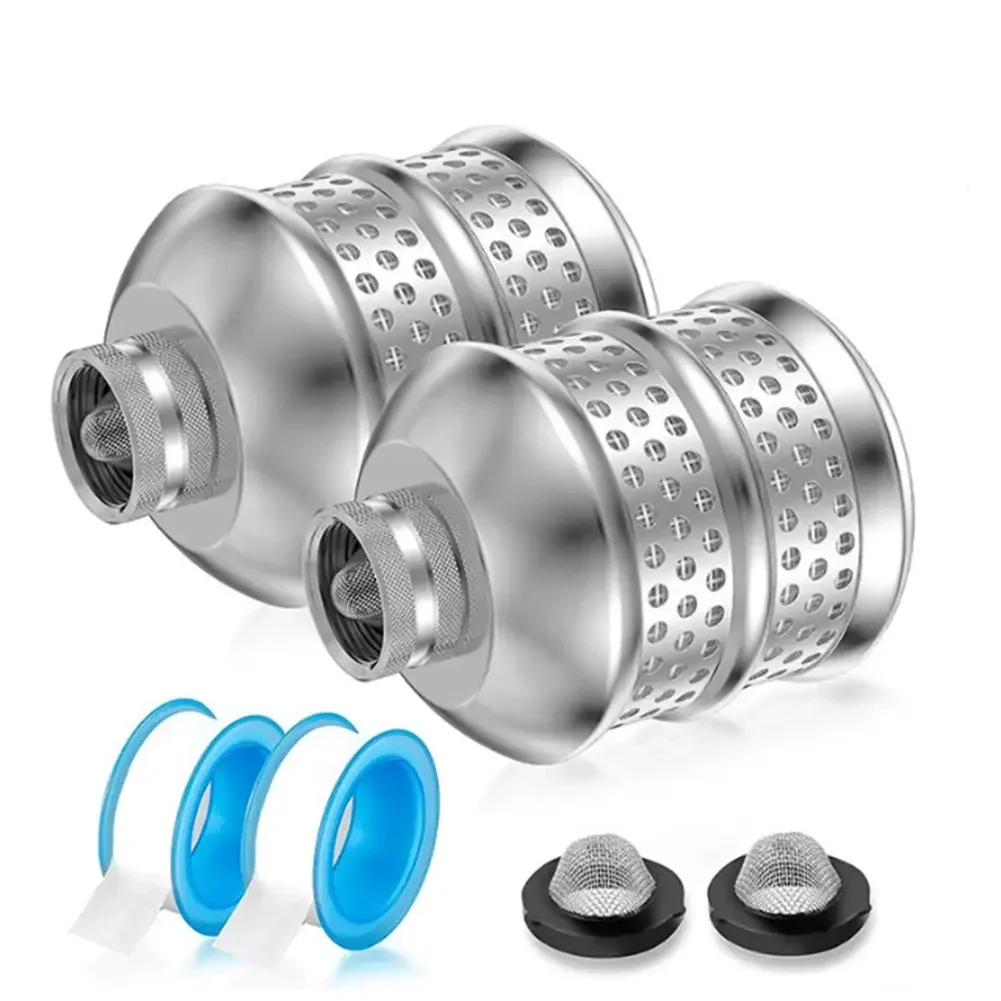 

Садовый спринклерный фильтр, алюминиевый воздушный пузырьковый фильтр, садоводство на открытом воздухе, рассеянная переливающая насадка, простой процесс установки