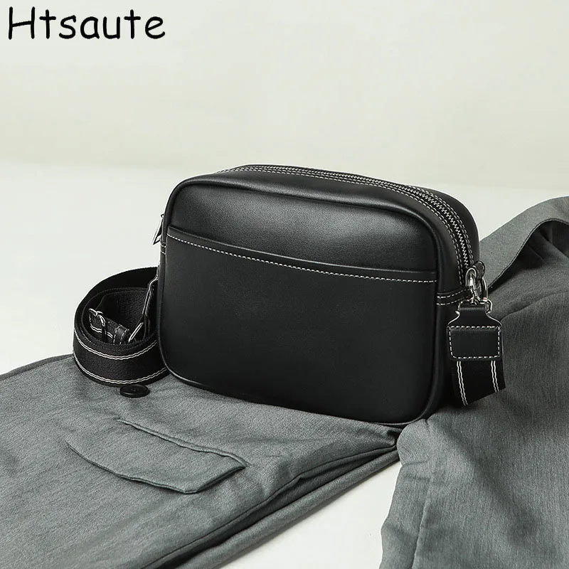 

Trendy Single Shoulder Bags For Women PU Leather Crossbody Flap Simple Solid Color Flap Messenger Bag Fashion Handbags Pouch