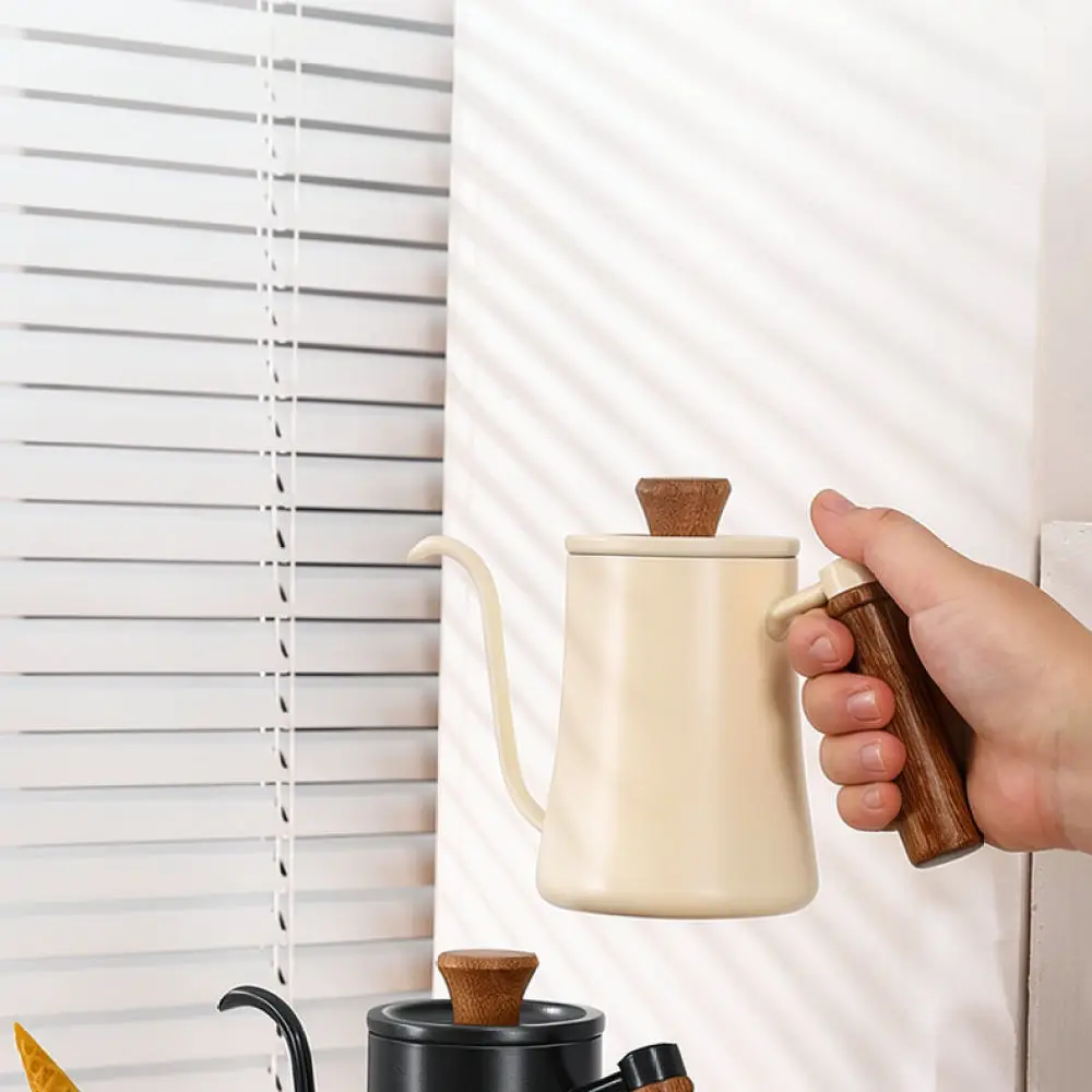 304 Stainless Steel Pour Over Coffee Pot Gooseneck Spout With And Scale Accurate Drip Kettle Kitchen Accessory