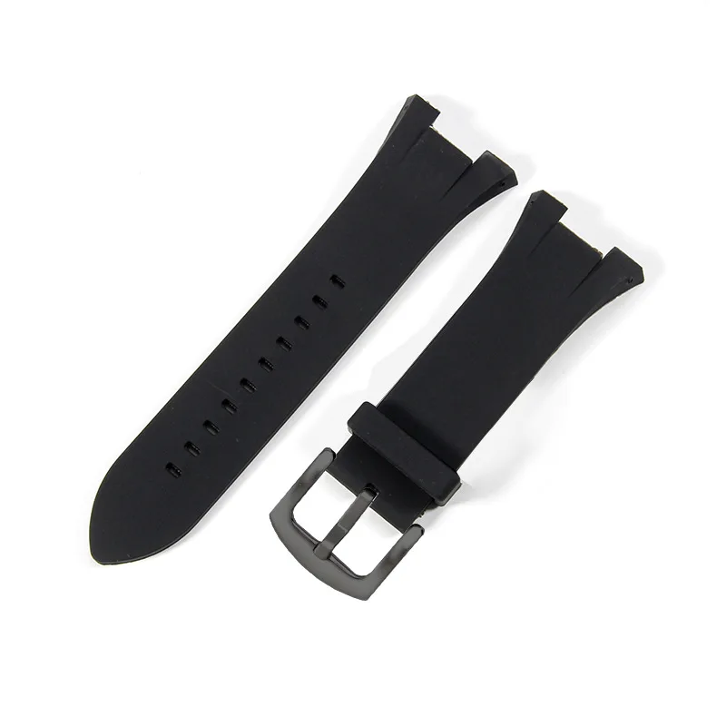 New Silicone Watchband Special for Armani AX1803 AX1802 AX1040 AX1050 Men Watch High Quality Strap 32*14mm Bracelet