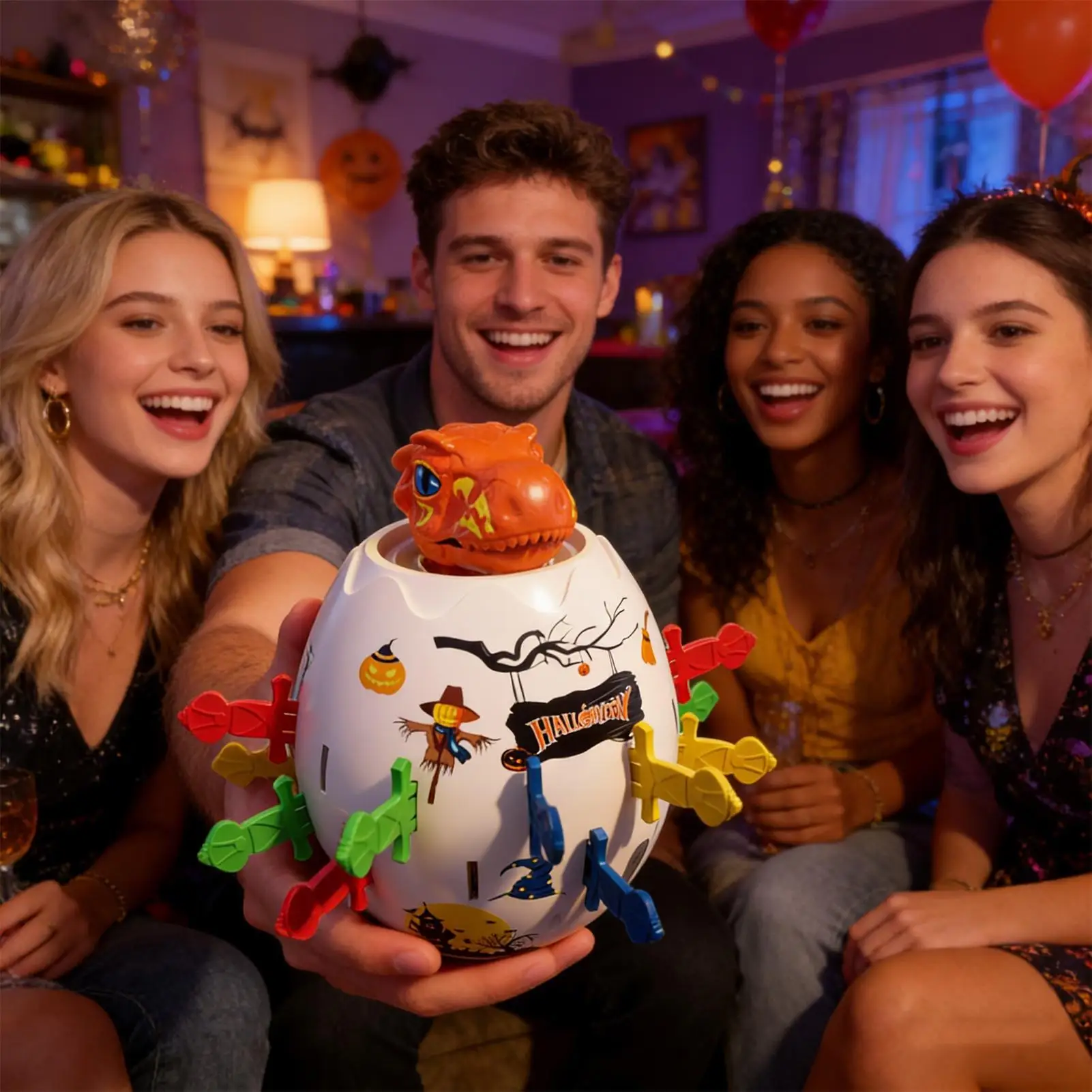 Funny Pranks Funny Dinosaur Money Bank Joke Toys Animal Barrel Hilarious Gag Games For Family Kids Girls Boys Adults Party