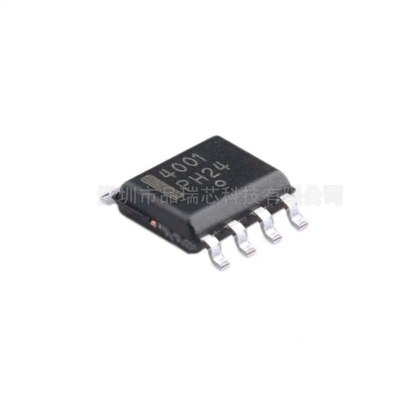 10 pces 100% original novo em estoque nud4001dr2g impressão de tela 4001 pacote sop8 led linear constante atual driver chip