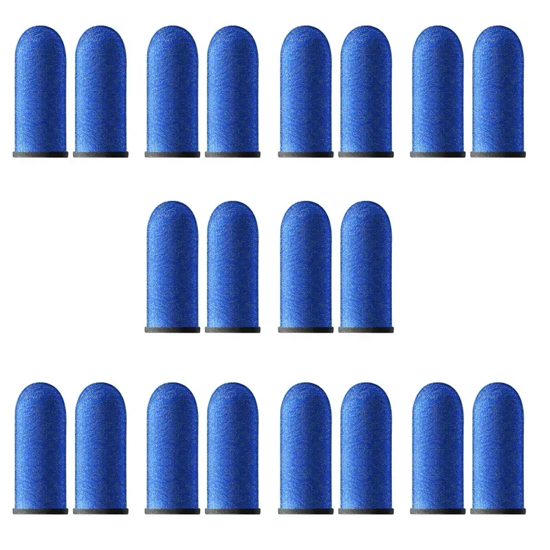 5/10Pairs غطاء الاصبع أذرع التحكم في ألعاب الفيديو ل PUBG مقاوم للعرق غير قابل للخدش الحساسة شاشة تعمل باللمس الألعاب إصبع الإبهام كم قفازات