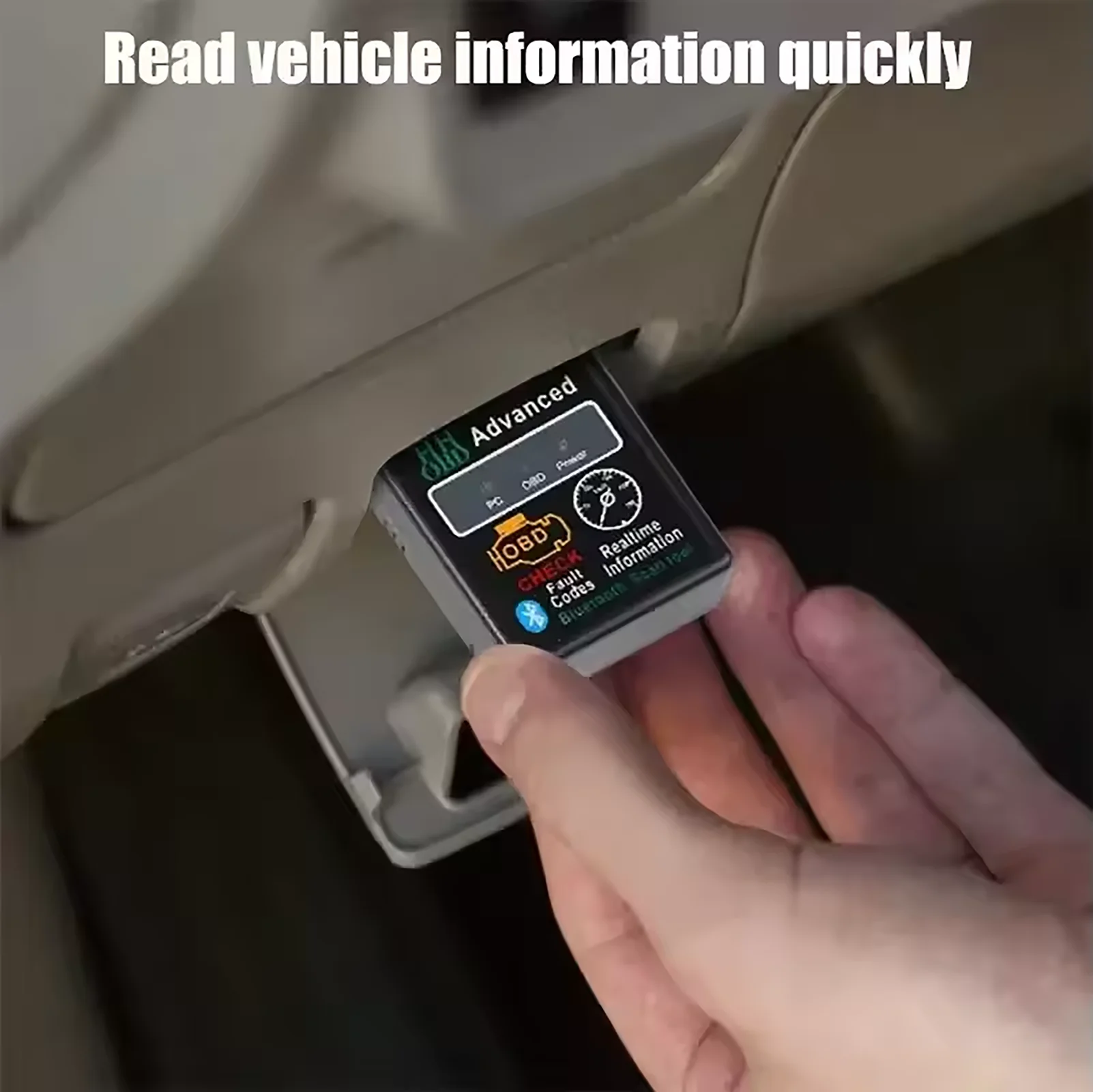 HHOBD المتقدمة بلوتوث سيارة Obd2 الماسح الضوئي ELM327 V1.5 قارئ الرمز أداة تشخيص ماسح ضوئي لنظام أندرويد IOS ويندوز