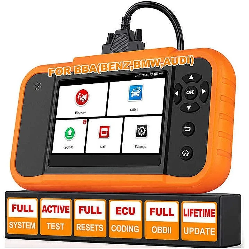 LAH X431 Elite 2.0 Car Full System Diagnostic Tools Auto D D2 Scanner Active Test ECU Coding Free Software Update