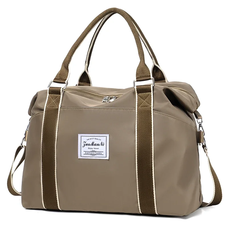 

Women's Fashion Gym Students Oxford Fabric Designer Brands Female Big Crossbody Handbag Bags With Pockets Zipper For Shopping