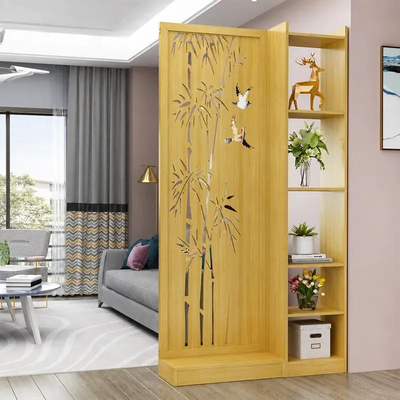Simple Modern Screen Partition for Living Room Entrance Decorative Shelf Room Divider Wall Decoration Baffle