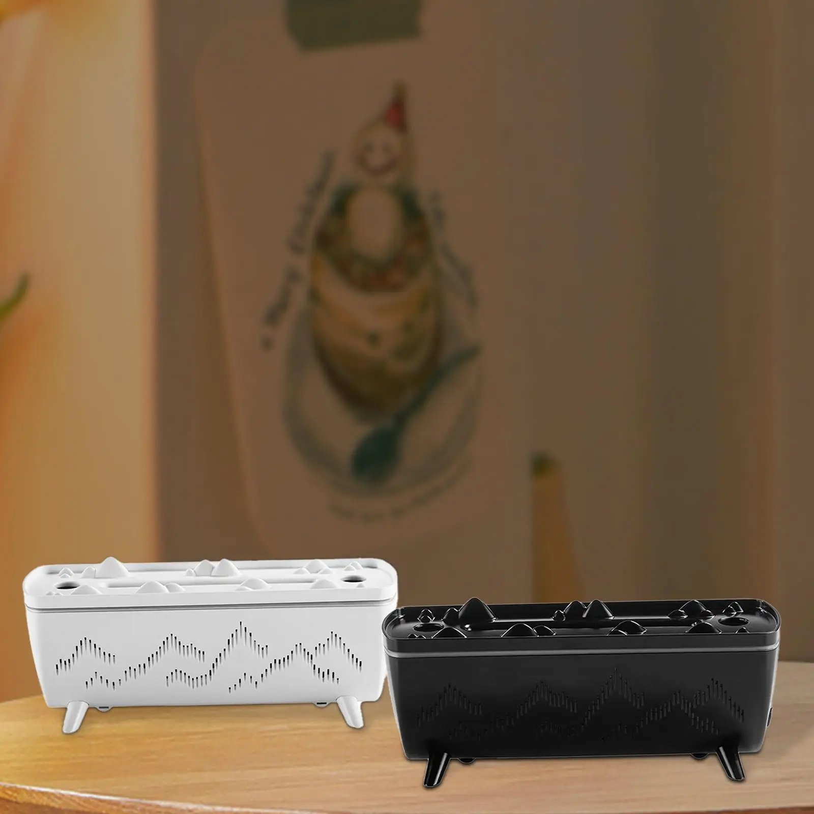 Humidificador difusor de llama con protección de apagado automático sin agua, máquina de Aroma silenciosa, difusor de Aroma con Control remoto de llama de 3 colores