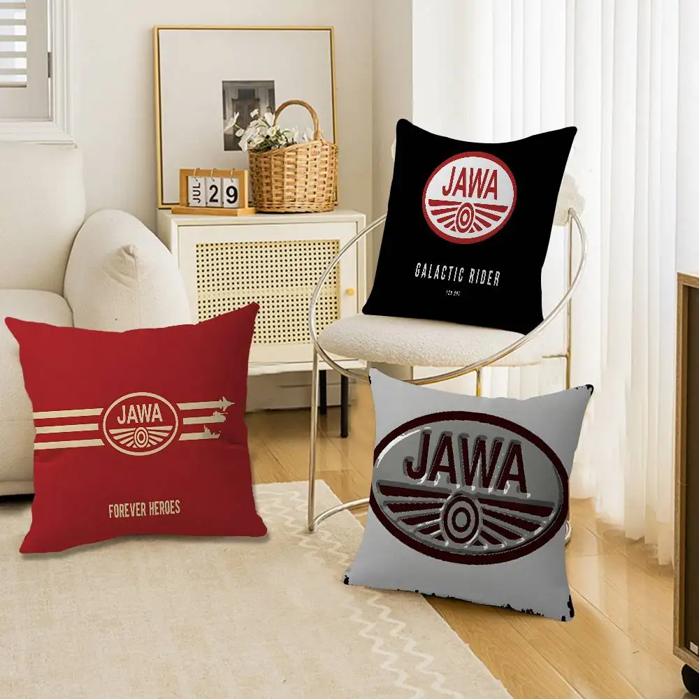 J-Jawa M-Motor Maple Design Cushion Cover Happy Autumn Harvest decor Holiday Decorati Pillow Cover