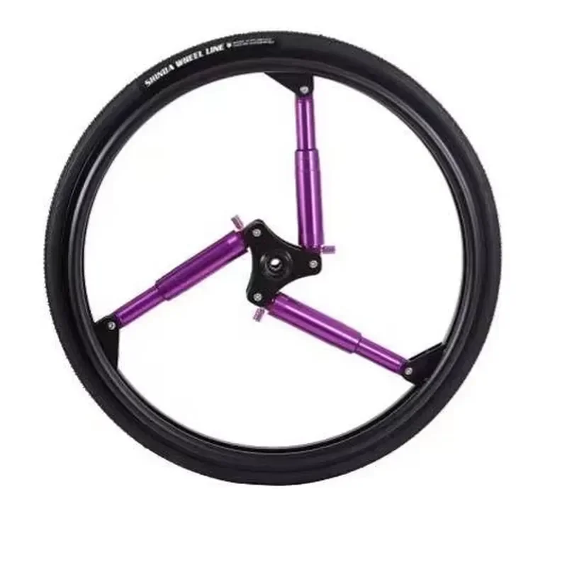 24-Inch Aluminum Alloy Spinergy-Style Aero Wheel for High-Performance Sports & Racing Wheelchairs Wheels view 2