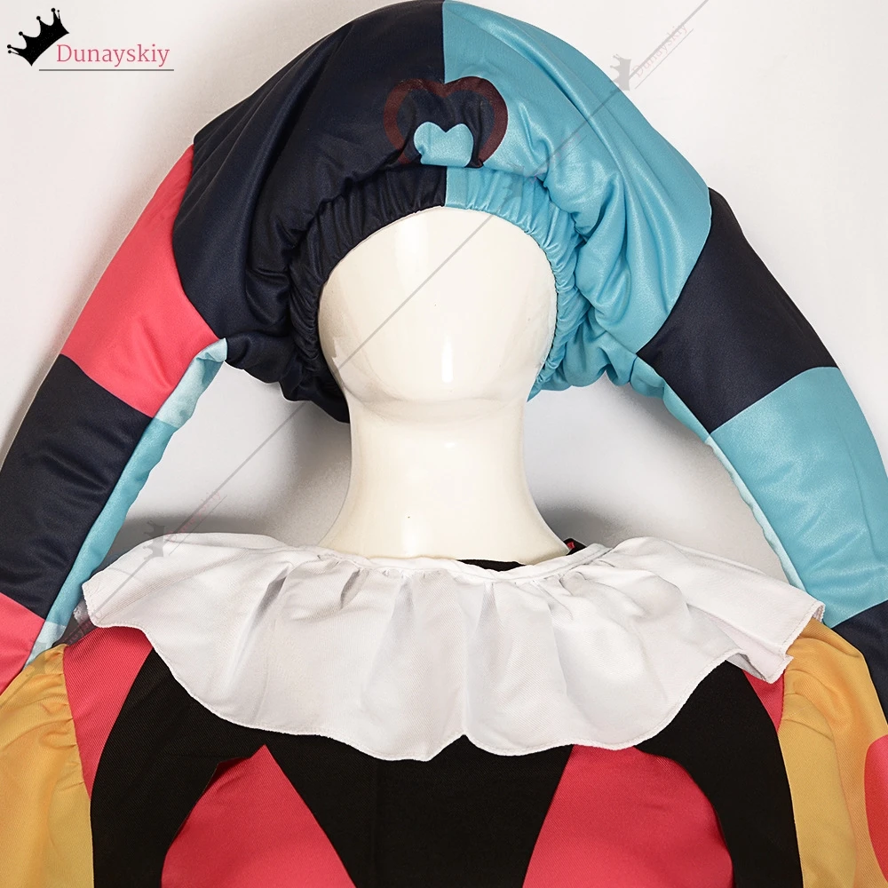 Disfraz de Fizzarolli, sombrero, jefe, traje elegante de Halloween, XS-3XL, muñeca Helluva, traje de fiesta de Carnaval, conjunto completo de Fizzarolli, traje Unisex