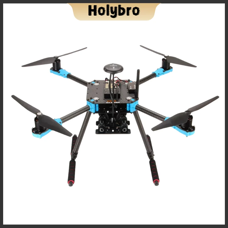 Holybro PX4 Development Kit X500 V2 Frame Kit W/Pixhawk 6C (PM02 V3 Power Module) M8N GPS and SiK Telemetry Radio V3 433/915MHz