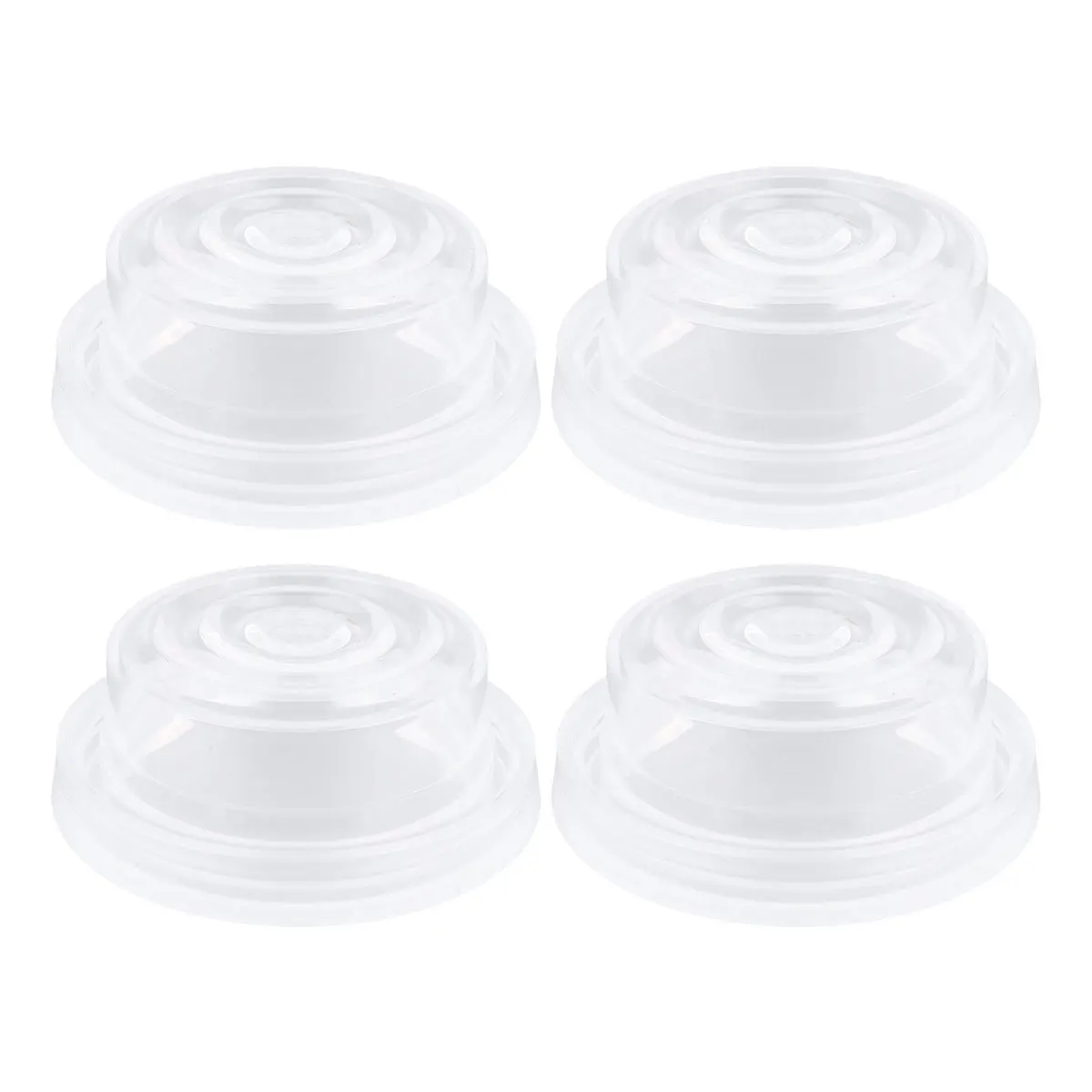 4 قطعة مضخة الثدي السيليكون دليل جهاز شفط الحليب المحمولة خفيفة الوزن للأمهات الجديدة رعاية الطفل ملحق مضخة الحليب الأساسية