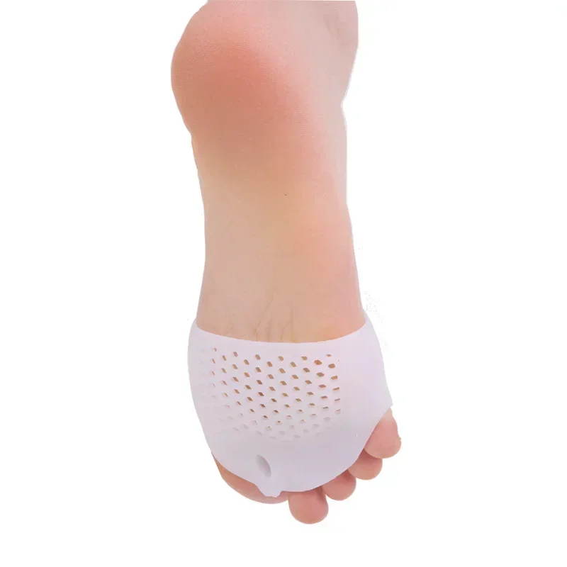 Silicone Forefoot Pads Toe Separator Cushion Pad Pain Relief Shoes Insoles Finger Toe Hallux Valgus Corrector Gel Pads Foot Care